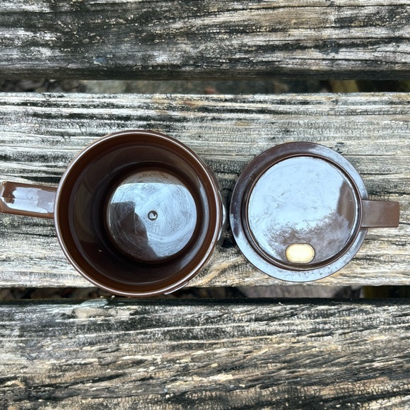 1982 THERMO-SERV TRAVEL Ring Necked Pheasants SPILLPROOF INSULATED MUG CUP Note: - Picture 7 of 8